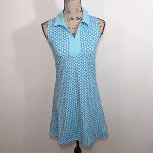 Sigrid Olsen Sleeveless Patterned Golf/Tennis Dress & Shorts Set